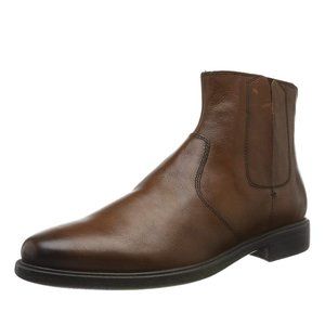 Geox Men's Terence Leather Pull-On Boot Ankle